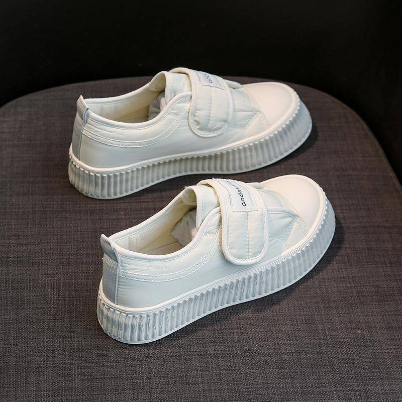 Koreanische Version der Canvas Schuhe Damen Frühjahr neue All-Match Student flache Laufschuhe Casual Schuhe Damen 40 von Joom DACH