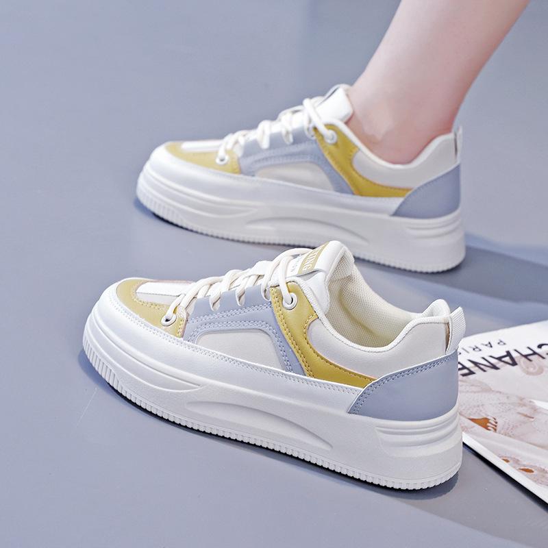 Koreanische Version der kleinen weißen Schuhe Frauen Herbst neue Studenten alle-Match-Farbe passende Turnschuhe flache Freizeitschuhe Frauen 40 von Joom DACH