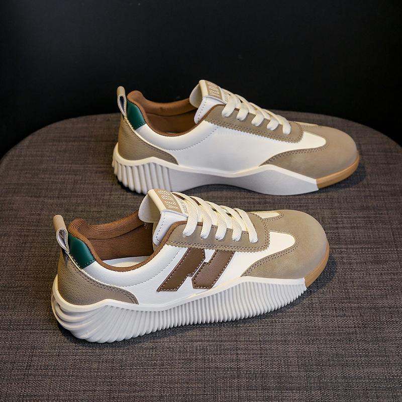 Koreanische Version von Allround-Kleinen Weißen Schuhen Damen Frühling Neu Atmungsaktiv Lässig Studenten-Board-Schuhe Damen Laufschuhe 39 von Joom DACH