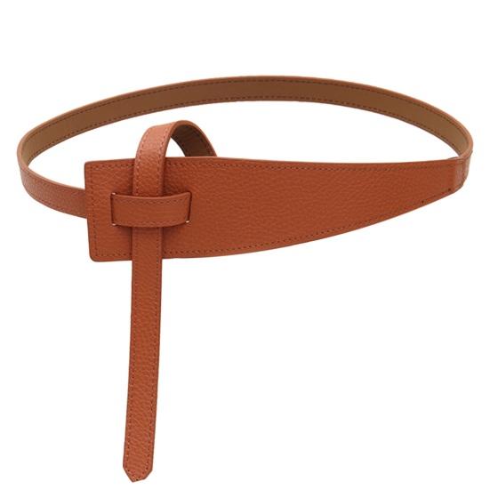 Koreanischen Stil Einfache Frauen Faux Leder Gürtel Unregelmäßige Form Einstellbare Knoten Lange Bund Anzug Mantel Korsett Gürtel Mode Zubehör kamelfarben von Joom DACH