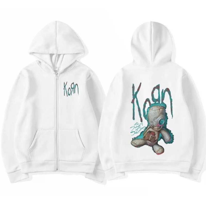 Korn Zipper Hoodies Rock Band WORLD TOUR Sweatshirts Hip Hop Streetwear Zip Up Jacke Männer Frauen Fleece Langarm Kleidung 2XL Korn Zipper Hoodies Rock Band WORLD TOUR Sweatshirts Hip Hop Streetwear Zip Up Jacke Männer Frauen Fleece Langarm Kleidung 2XL von Joom DACH