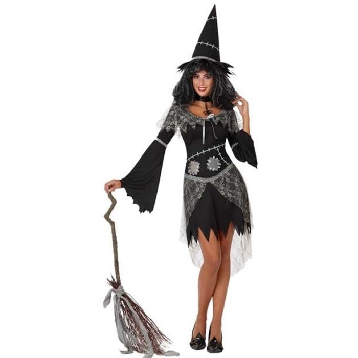 Kostüm Böse Hexe Erwachsene - Marke - XS/S - Schwarz - Halloween schwarz Kostüm Böse Hexe Erwachsene - Marke - XS/S - Schwarz - Halloween schwarz von Joom DACH