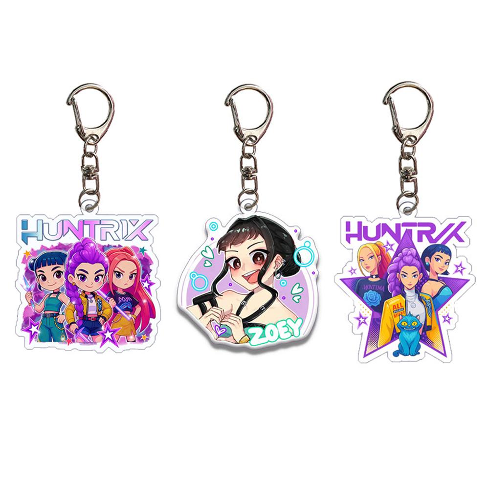 Kpop Dämonen Mädchen Huntrix Saja Jungen Schlüsselanhänger für Zubehör Tasche Marcus Rumi Zoey Jinu Ramen Ramyeon Schlüsselanhänger Schmuck Fans Geschenk von Joom DACH