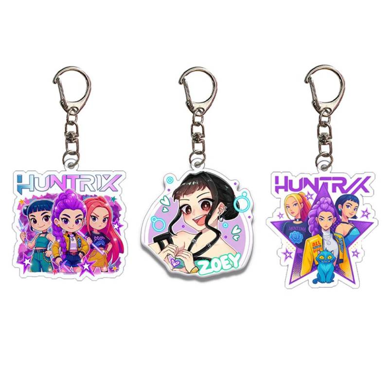 Kpop Dämonen Mädchen Huntrix Saja Jungen Schlüsselanhänger für Zubehör Tasche Marcus Rumi Zoey Jinu Ramen Ramyeon Schlüsselanhänger Schmuck Fans Geschenk von Joom DACH
