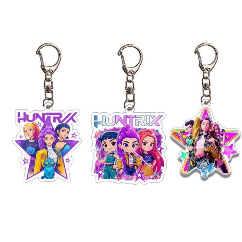 Kpop Dämonen Mädchen Huntrix Saja Jungen Schlüsselanhänger für Zubehör Tasche Marcus Rumi Zoey Jinu Ramen Ramyeon Schlüsselanhänger Schmuck Fans Geschenk von Joom DACH