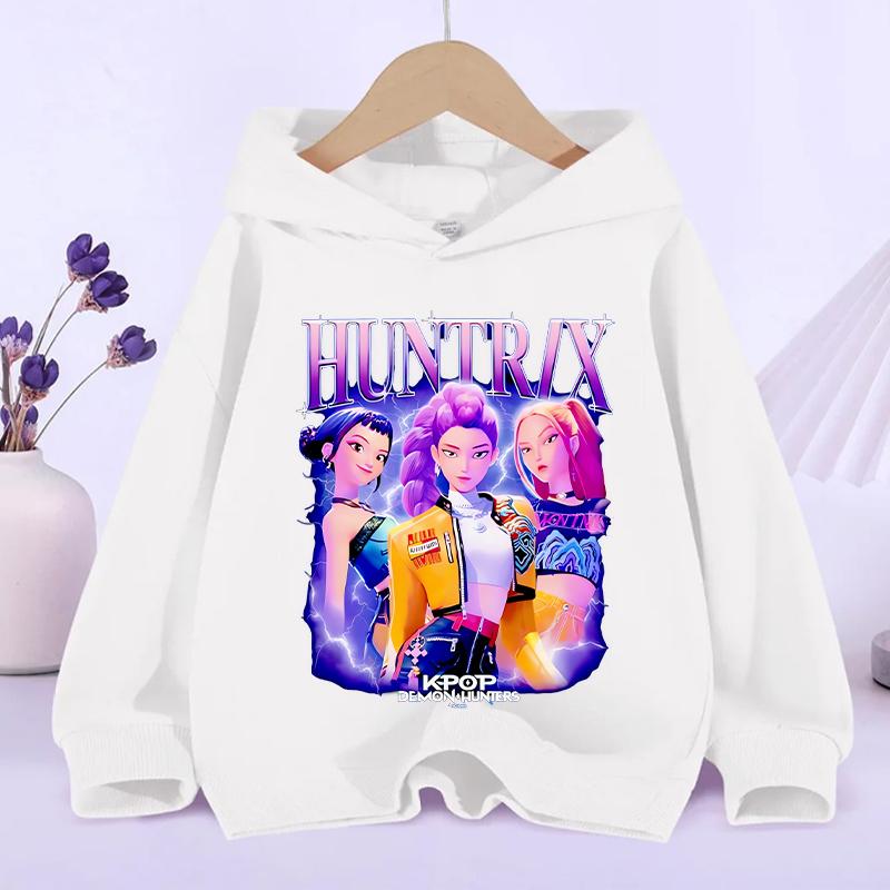 Kpop Dämonenjäger Bestseller Kinder Kawaii Irumi Mira Zoe Hoodie 2025 Herbst Winter Mode Lässige Mädchen Sportlicher Hoodie 150 von Joom DACH