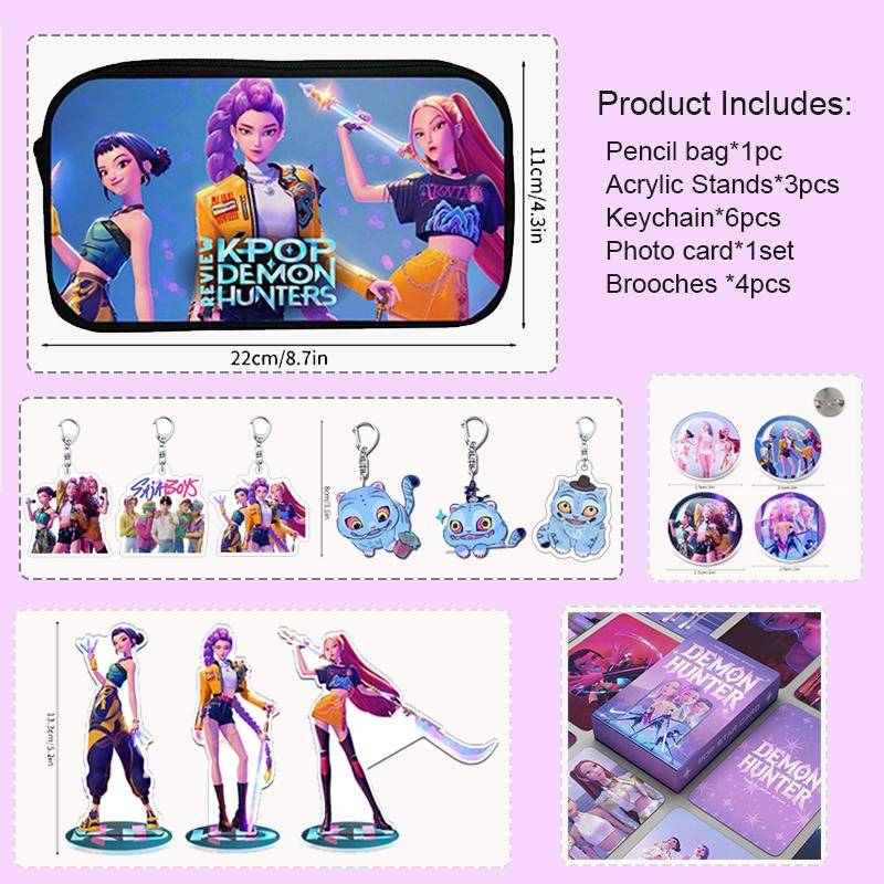 Kpop Dämonenjäger Karten Sticker Anime Moive Album Karten Huntrix Kpop Schlüsselanhänger Geburtstagsdekoration Fans Geschenk Souvenir von Joom DACH