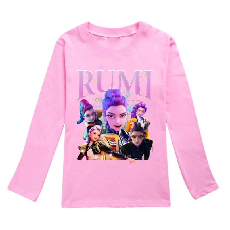 Kpop Dämonenjäger Kinder Hoodies Baby Mädchen Kleidung Herbst Lässig Jungen Anime Pullover Kinder Sweatshirts Lässige Kapuzenoberteile 120cm von Joom DACH