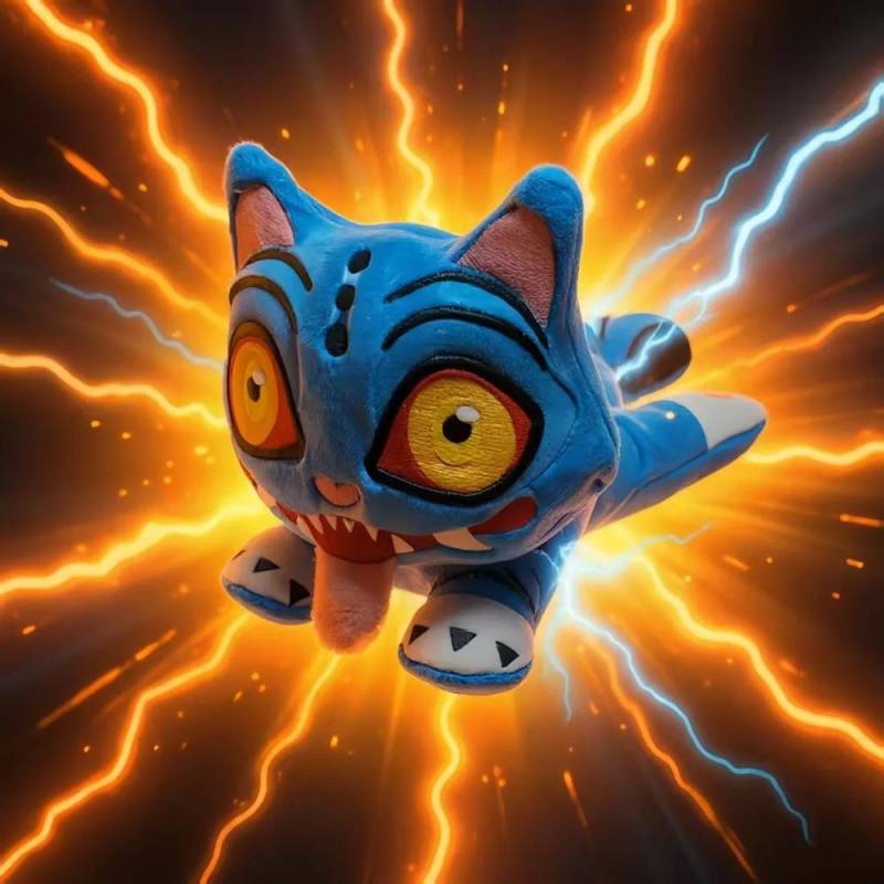 Kpop Dämonenjäger Plüschtier Sussie Derpy Stofftierpuppen Kawaii Tiger Elster Plüschtiere Anime Film Spielzeug Kinder Geburtstagsgeschenk 31cm-50cm von Joom DACH