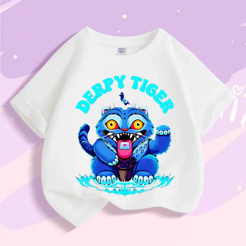 Kpop Dämonenjäger T-Shirt Kinder Niedlich Rumi Mira Zoey T-Shirts Mädchen Jungen Sommer Kurzarm Kinder Freizeit Oberteile Baumwollkleidung Geschenk 150 von Joom DACH