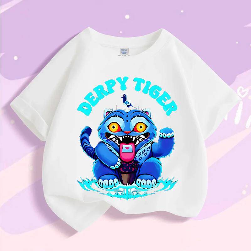 Kpop Dämonenjäger T-Shirt Kinder Niedlich Rumi Mira Zoey T-Shirts Mädchen Jungen Sommer Kurzarm Kinder Freizeit Oberteile Baumwollkleidung Geschenk 150 von Joom DACH
