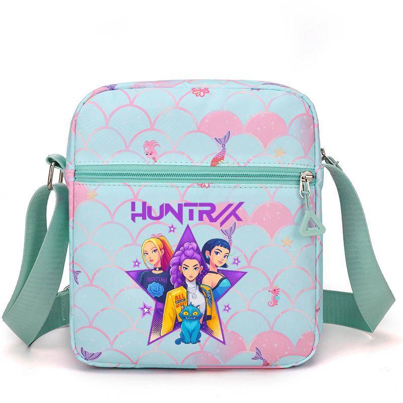 Kpop Dämonenjägerin Girlgroup Saja Boys Periphere Bedruckte Schultertasche Damen Umhängetasche Schultasche Studenten Campus Tasche von Joom DACH
