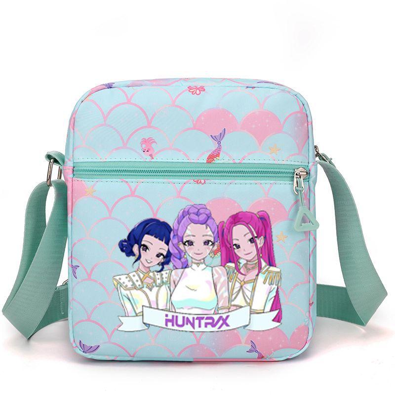 Kpop Dämonenjägerin Girlgroup Saja Boys Periphere Bedruckte Schultertasche Damen Umhängetasche Schultasche Studenten Campus Tasche von Joom DACH