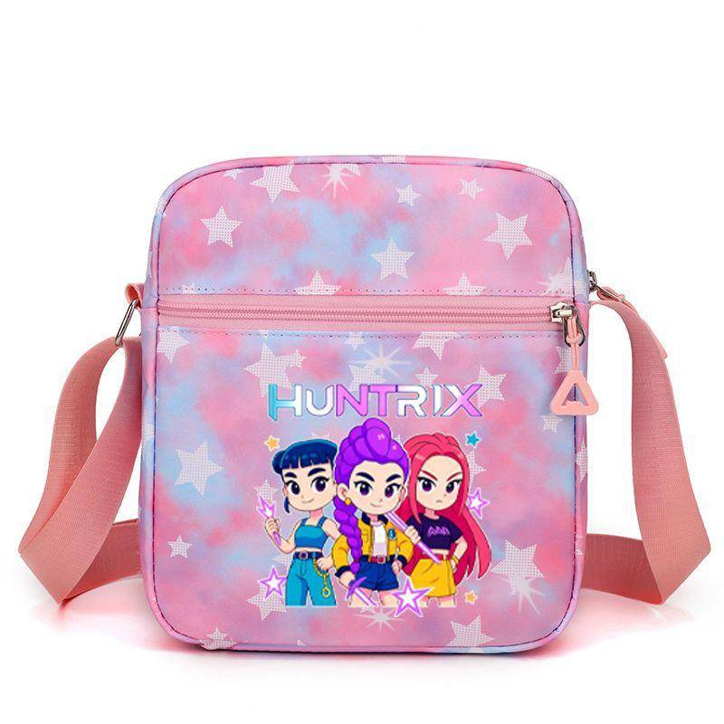 Kpop Dämonenjägerin Girlgroup Saja Boys Periphere Bedruckte Schultertasche Damen Umhängetasche Schultasche Studenten Campus Tasche von Joom DACH