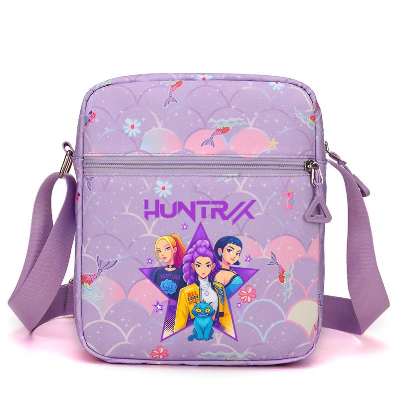 Kpop Dämonenjägerin Girlgroup Saja Boys Periphere Bedruckte Schultertasche Damen Umhängetasche Schultasche Studenten Campus Tasche von Joom DACH