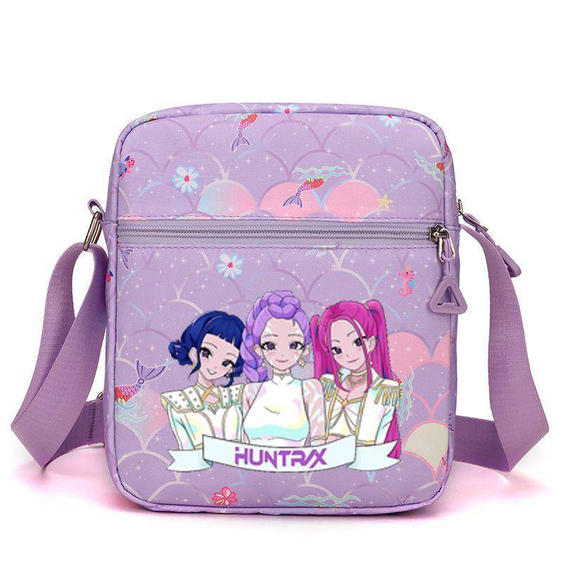 Kpop Dämonenjägerin Girlgroup Saja Boys Periphere Bedruckte Schultertasche Damen Umhängetasche Schultasche Studenten Campus Tasche von Joom DACH