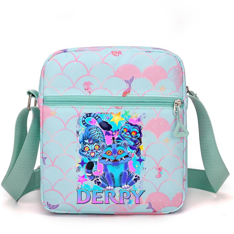 Kpop Dämonenjägerin Girlgroup Saja Boys Periphere Bedruckte Schultertasche Damen Umhängetasche Schultasche Studenten Campus Tasche von Joom DACH