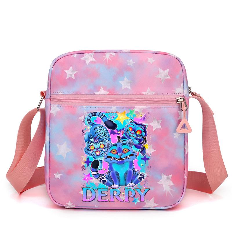 Kpop Dämonenjägerin Girlgroup Saja Boys Periphere Bedruckte Schultertasche Damen Umhängetasche Schultasche Studenten Campus Tasche von Joom DACH