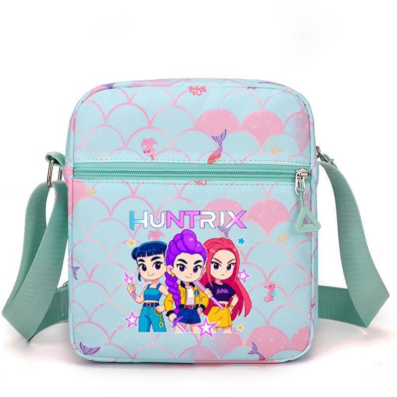 Kpop Dämonenjägerin Girlgroup Saja Boys Periphere Bedruckte Schultertasche Damen Umhängetasche Schultasche Studenten Campus Tasche von Joom DACH