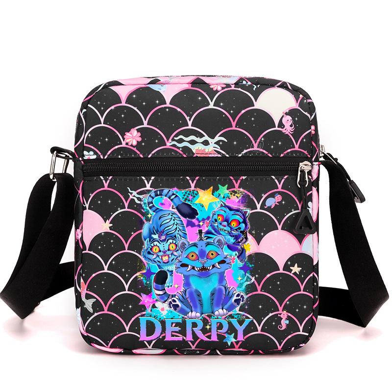 Kpop Dämonenjägerin Girlgroup Saja Boys Periphere Bedruckte Schultertasche Damen Umhängetasche Schultasche Studenten Campus Tasche von Joom DACH