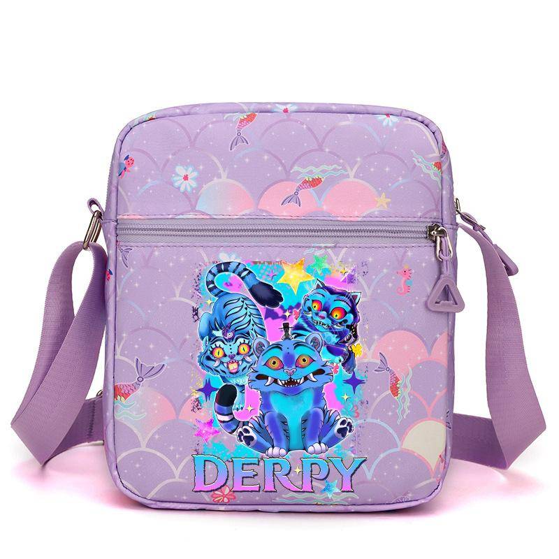 Kpop Dämonenjägerin Girlgroup Saja Boys Periphere Bedruckte Schultertasche Damen Umhängetasche Schultasche Studenten Campus Tasche von Joom DACH