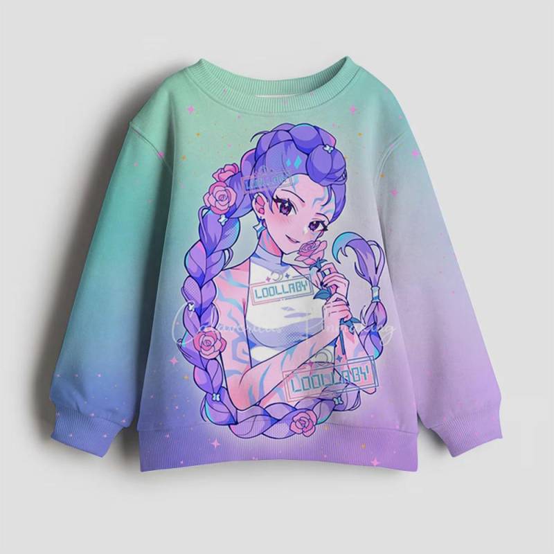 Kpop Dämonenjägerinnen Sweatshirt Rumi Mira Zoey Niedliche Kapuzenpullover Kinder Frühling Herbst Pullover Kinder Langarm Kleidung Geschenk 130 von Joom DACH