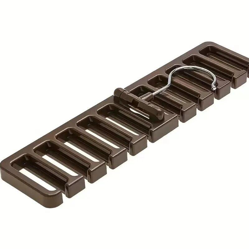 Krawattengürtel-Aufhänger, Kleiderschrank-Gürtel, drehbarer Organizer-Rack, multifunktionaler Schal-Aufhänger, Home-Closet-Aufbewahrungshalter, Zubehör, 1 Stück braun von Joom DACH
