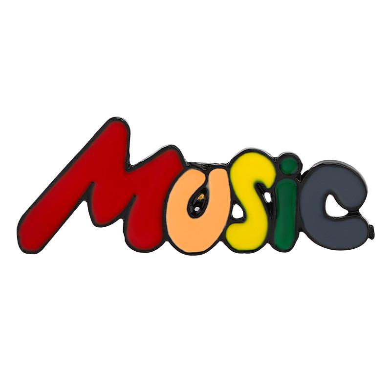 Kreative Musikinstrument Emaille Brosche Rock Orchester Violine Gitarre Bass Abzeichen Kleidung Anstecknadeln Kinder Geschenke Schmuck Style 2 von Joom DACH