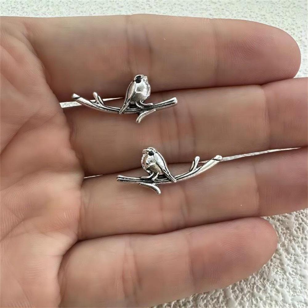 Kreative Niedliche Fliegende Vogel Ohrstecker Mode Bunte Malerei Öl Tier Vogel Ohrringe Frauen Ehering Ornamente silber von Joom DACH