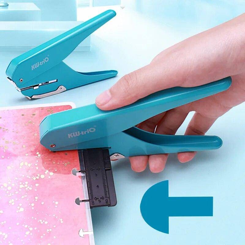 Kreative Pilz Loch Form Puncher Für Planer DIY Papier Locher T-typ Puncher Handwerk Büros Schreibwaren blau von Joom DACH