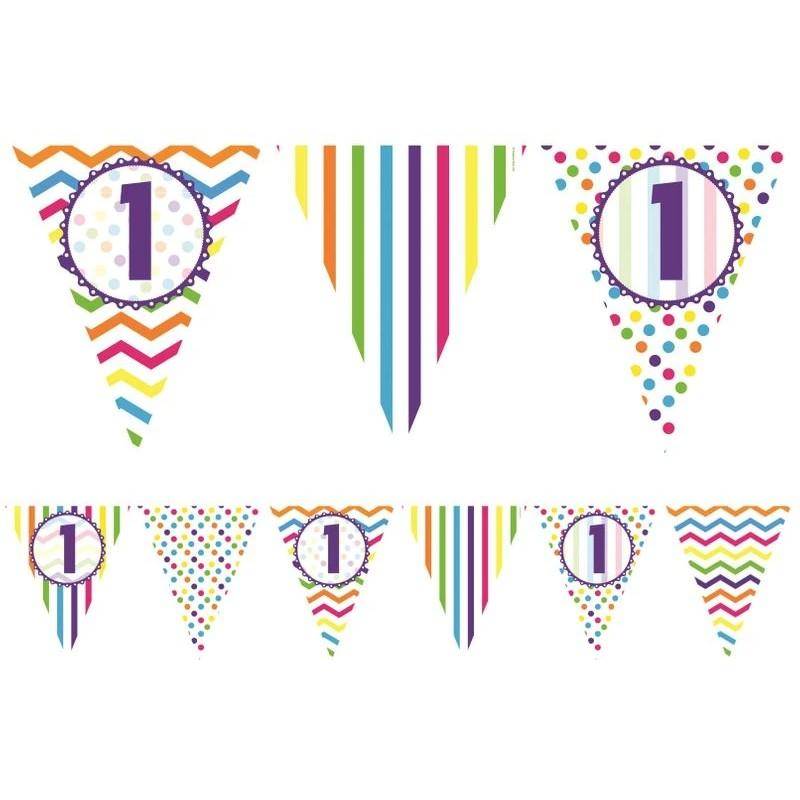 Kreatives Party-Banner aus Papier mit Muster zum 1. Geburtstag One Size schwarz Kreatives Party-Banner aus Papier mit Muster zum 1. Geburtstag One Size schwarz von Joom DACH
