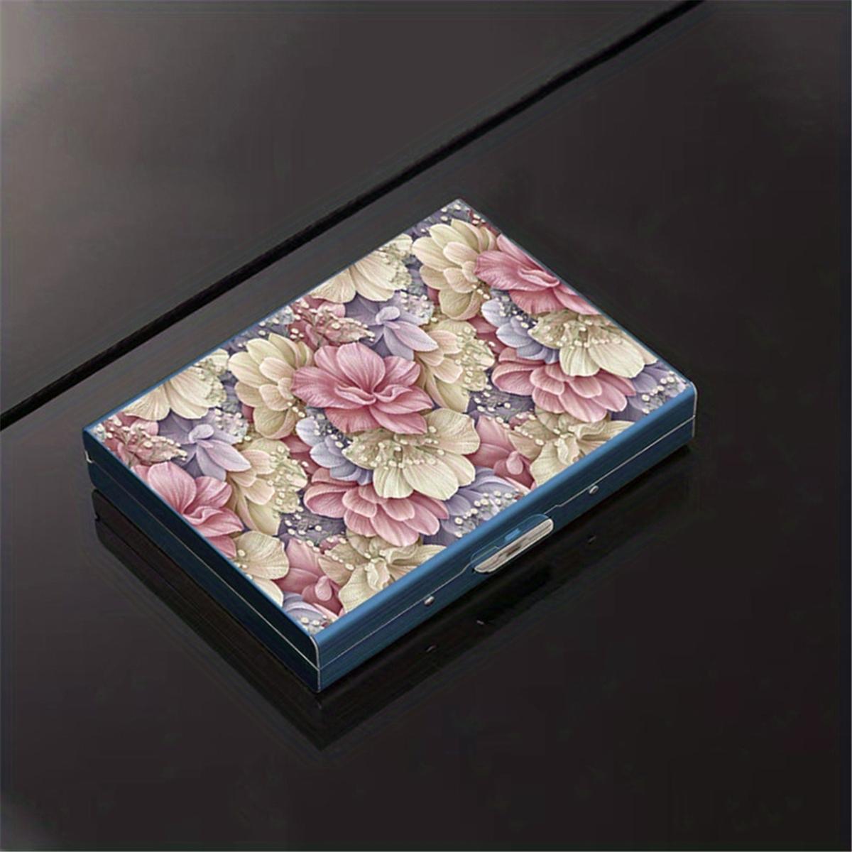 Kreditkartenetui für Damen und Herren, RFID-Kartenetui, hartes Kreditkartenetui, RFID-Blocker-Kartenetui, Sicherheitsbrieftaschen für Damen und Herren 10 cards blau von Joom DACH