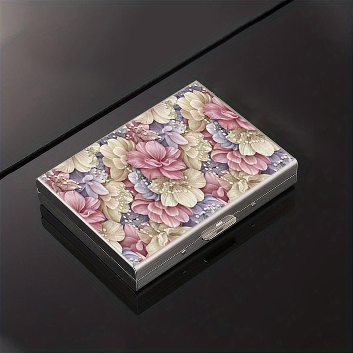 Kreditkartenetui für Damen und Herren, RFID-Kartenetui, hartes Kreditkartenetui, RFID-Blocker-Kartenetui, Sicherheitsbrieftaschen für Damen und Herren 6 cards silber von Joom DACH