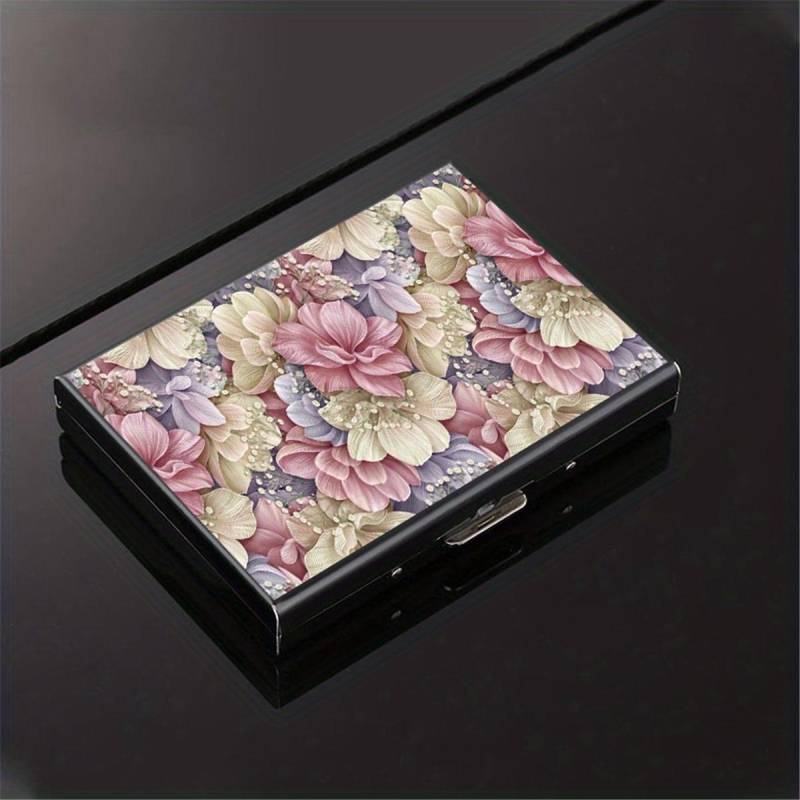 Kreditkartenetui für Damen und Herren, RFID-Kartenetui, hartes Kreditkartenetui, RFID-Blocker-Kartenetui, Sicherheitsbrieftaschen für Damen und Herren 6 cards schwarz von Joom DACH