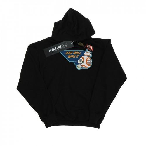 Krieg der Sterne: The Rise of Skywalker Boys DO & BB-8 Just Roll With It Kapuzenpullover 9-11 Years weiß von Joom DACH