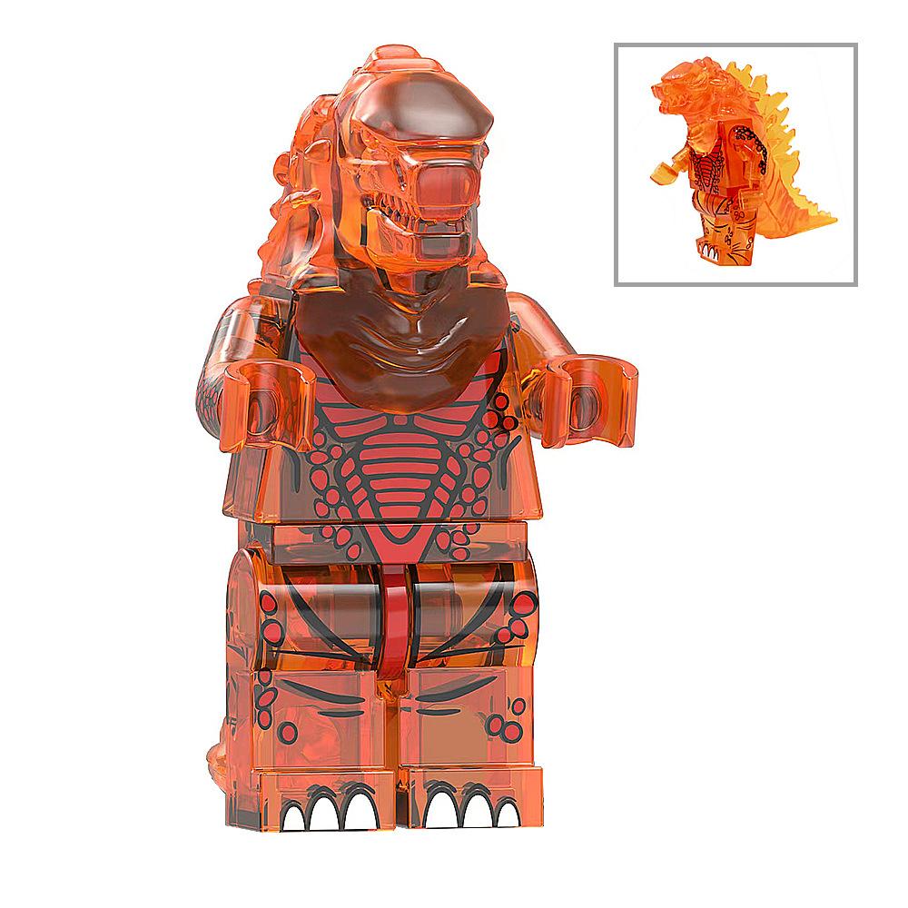 Krieger Transparent Monster Kinder Baustein Puppe von Joom DACH