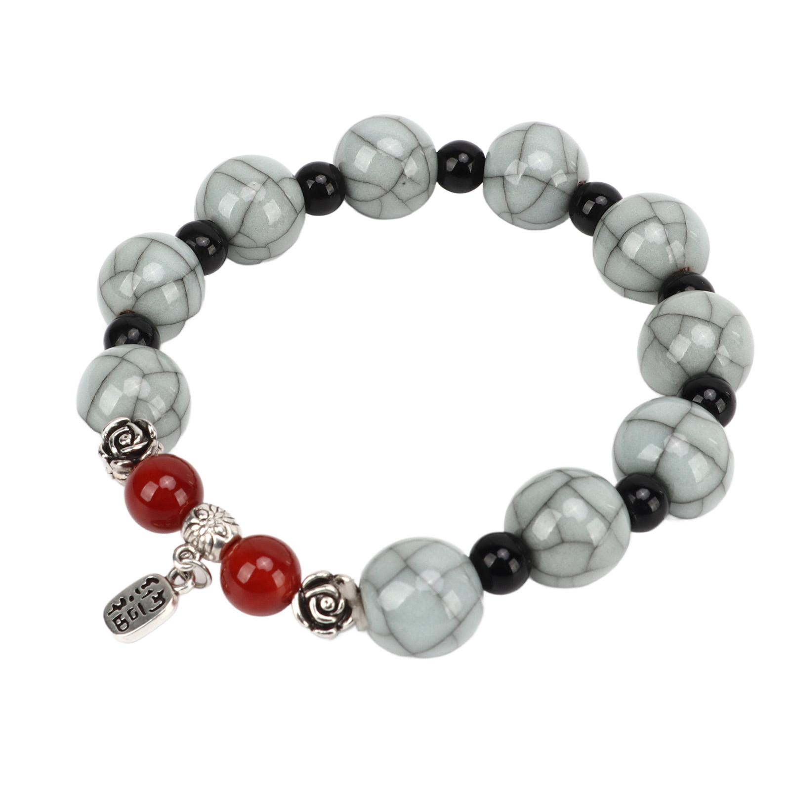 Kristalle Perlen Armband Mode Heilung Chakren Stretch Energiestein Perlen Armbänder für Frauen Männer von Joom DACH