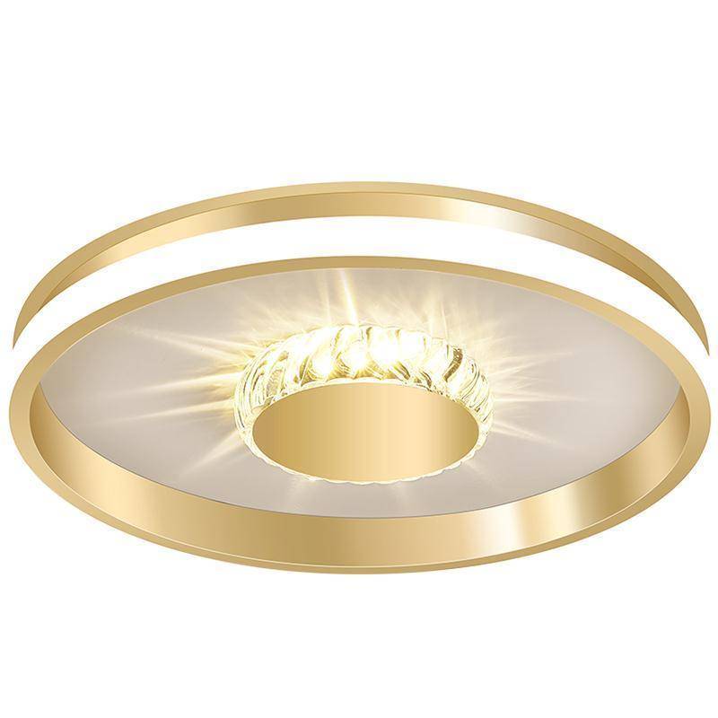 Kronleuchter Licht für Wohnzimmer Esszimmer Schlafzimmer Gang Küche Garderobe Foyer Innen Luminaria Warm white gold von Joom DACH