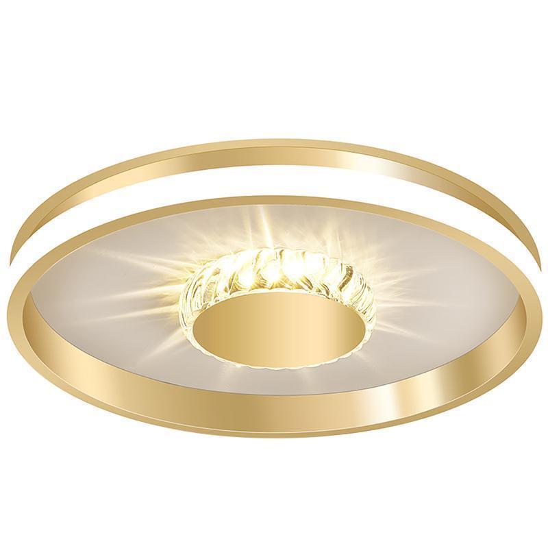 Kronleuchter Licht für Wohnzimmer Esszimmer Schlafzimmer Gang Küche Garderobe Foyer Innen Luminaria white light gold von Joom DACH