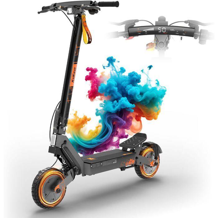 KuKirin G2 Ultra - Elektroroller - Motor 800W*2 - Batterie 48 V 18 Ah - 10'' Reifen - Reichweite 55km - Max 55KM/H - Schwarz von Joom DACH