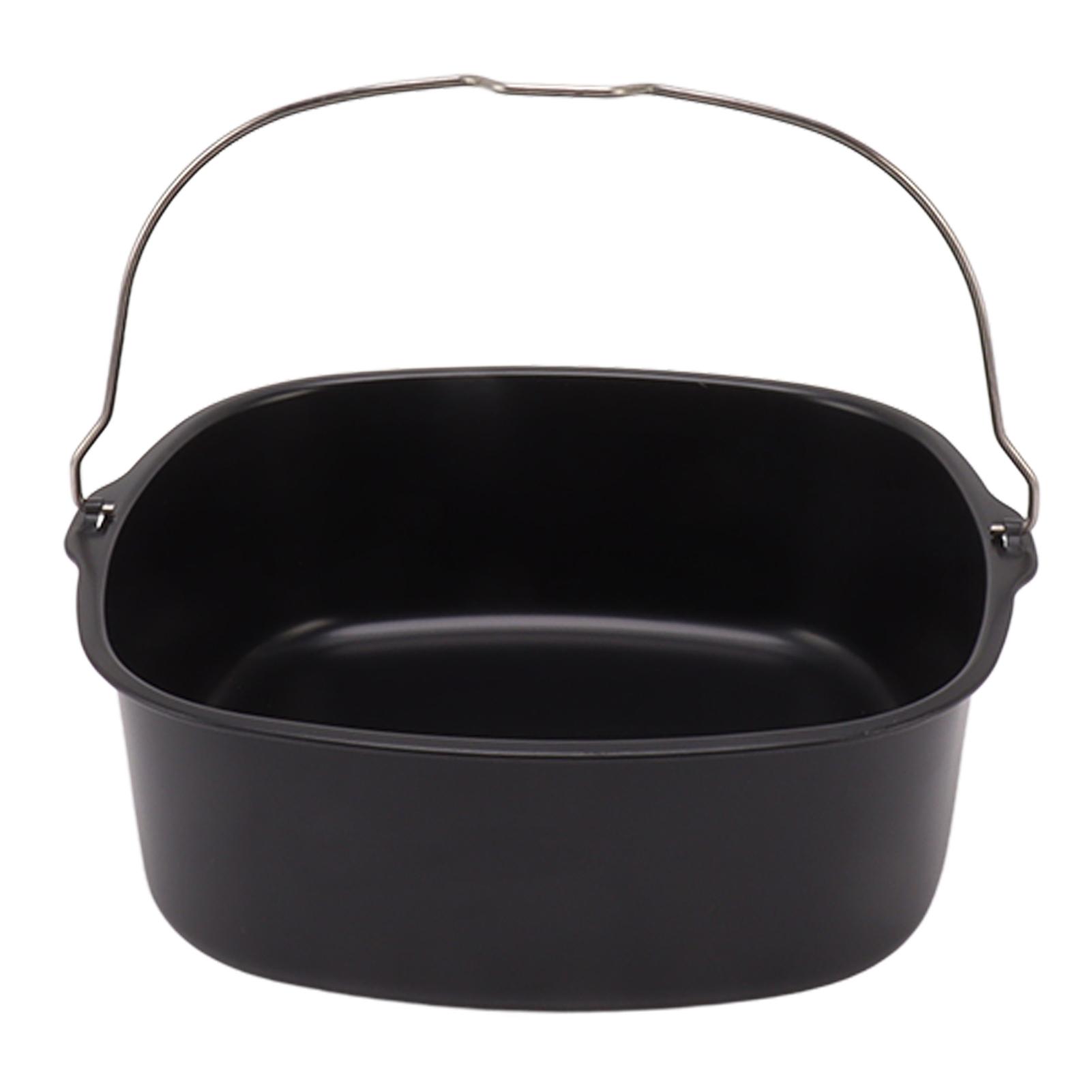 Kuchen Barrel für Friteuse Zubehör Metall Antihaftbeschichtung Backen Kuchenform Friteuse Backform mit 8in von Joom DACH