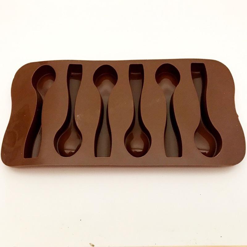 Kuchenform Gute Qualität DIY Schokolade Sechs Löffel Form Form Silikon Backen Kuchenform 1 Pc 1 pc von Joom DACH