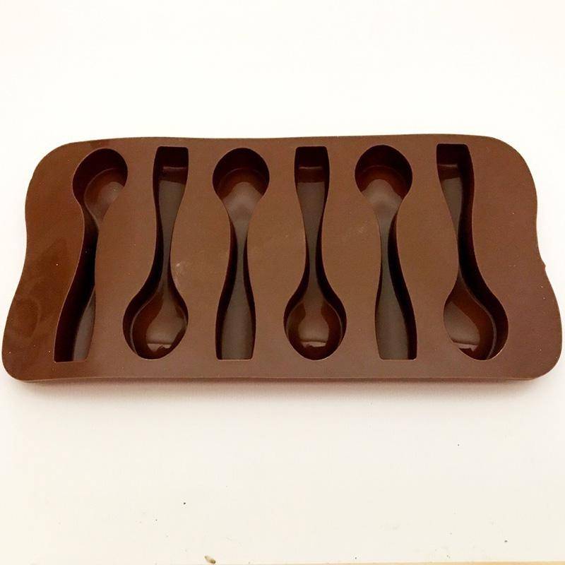 Kuchenform Gute Qualität DIY Schokolade Sechs Löffel Form Form Silikon Backen Kuchenform 1 Pc 1 pc von Joom DACH