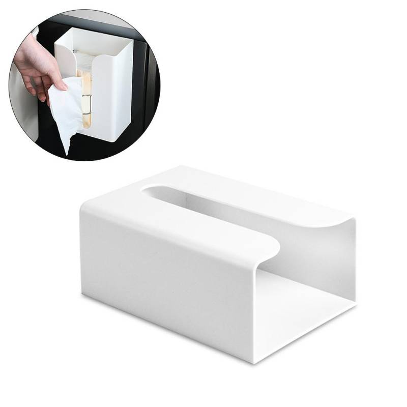 Küche Toilettenpapier Box Klebstoff Wand montiert Papier Handtuch Halter Toilettenpapier Box weiß von Joom DACH
