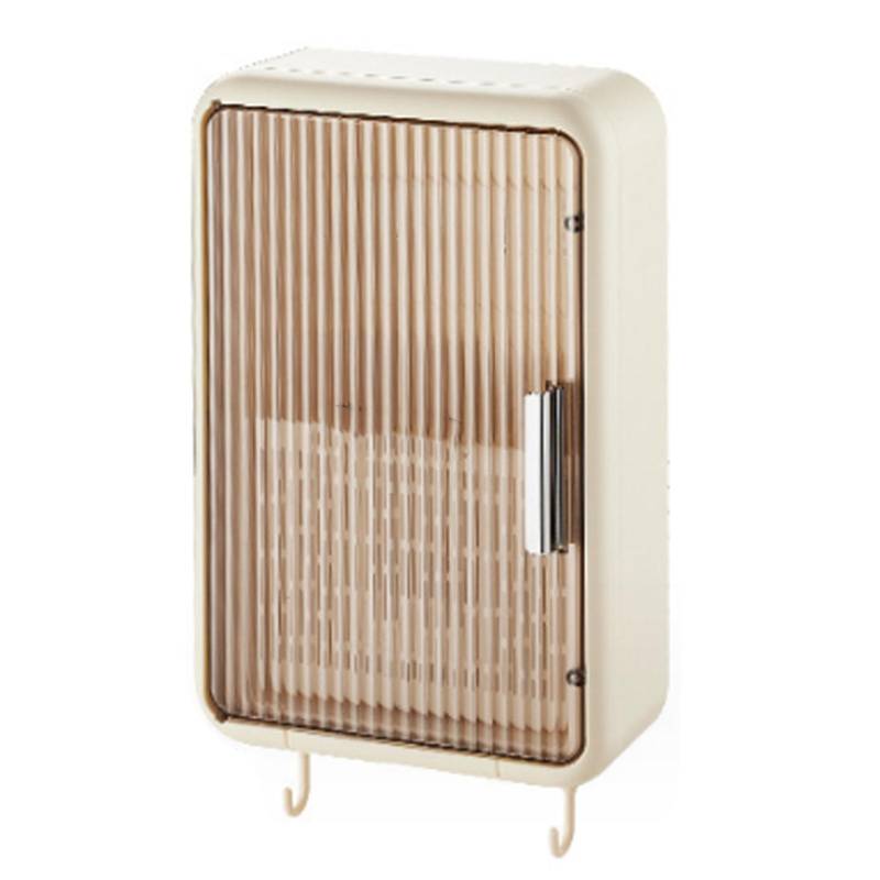 Küchen-Essstäbchenhalter Wandmontierter Essstäbchen-Organizer Abtropfend Staubdicht Küchenutensilien Cream von Joom DACH