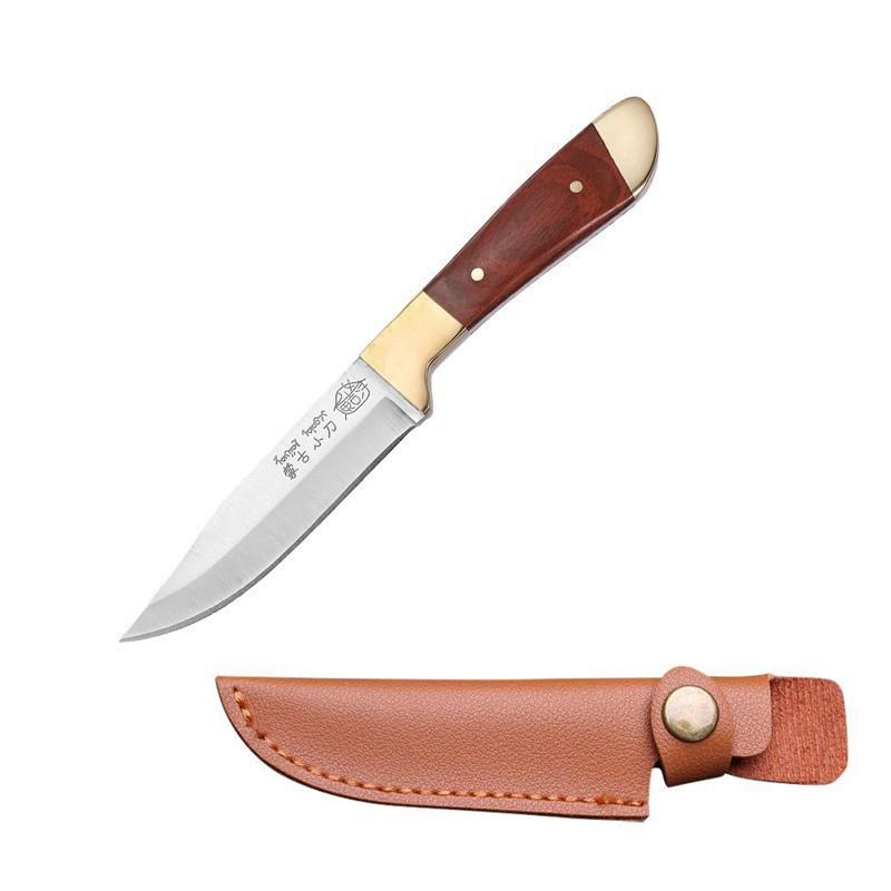 Küchenmesser Fleischerbeil Mongolisches Fleischschneide-Handmesser Edelstahl Metzger-Ausbeinmesser Gemüse-Obstmesser 1Pcs With Cover rot von Joom DACH