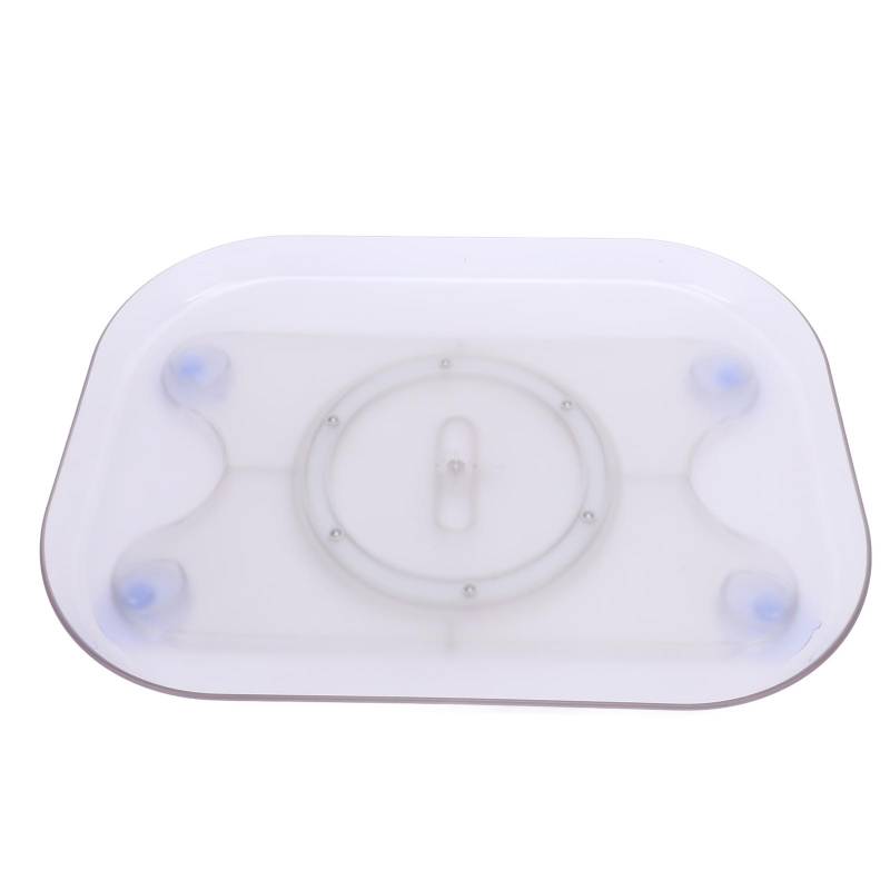 Kühlschrank Lazy Susan Organizer Quadratisch Transparentes Acryl PET Drehbarer Kühlschranktablett für Küche von Joom DACH