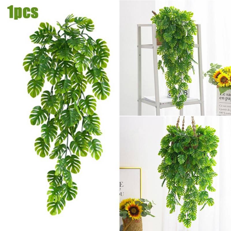 Künstliche hängende Ranke, Wandbehang, grüne Pflanze, 64 cm von Joom DACH