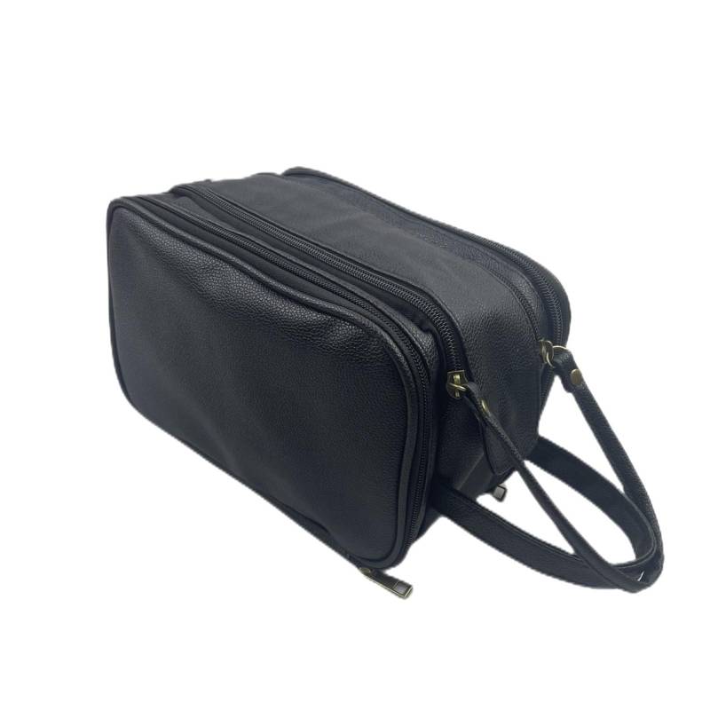 Kulturbeutel für Herren, Reise-Organizer, Make-up-Tasche schwarz von Joom DACH