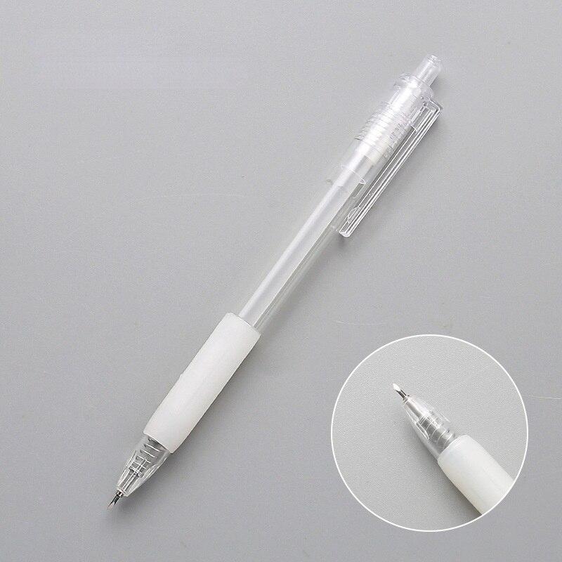 Kunst-Allzweckmesser, Stiftmesser, Express-Box-Messer, Papierschneidewerkzeug, Bastelwerkzeuge, Präzisionsaufkleber, Washi-Tape-Schneider, Schulbedarf weiß von Joom DACH